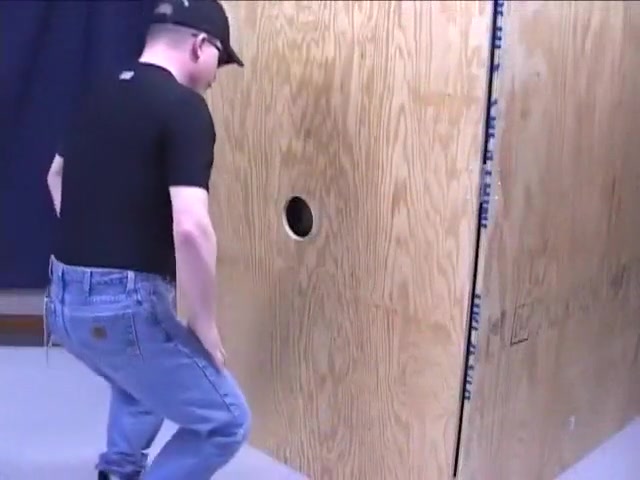 Gay Star Sucks A Stranger's Cock At A Glory Hole