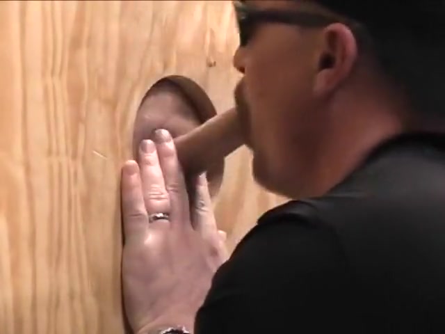Gay Star Sucks A Stranger's Cock At A Glory Hole