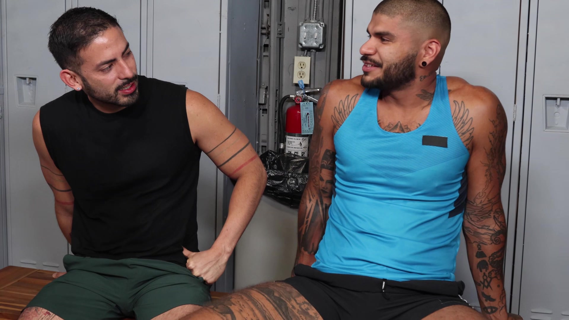 Latino Step Cousins Reunite With A Good Blowjob