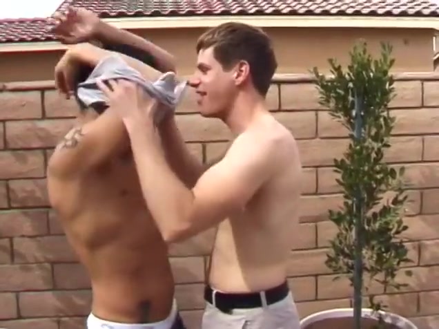 Hardcore Gay Anal Threesome In Shower