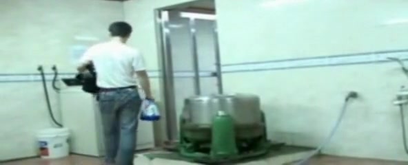 Asian Hidden shower