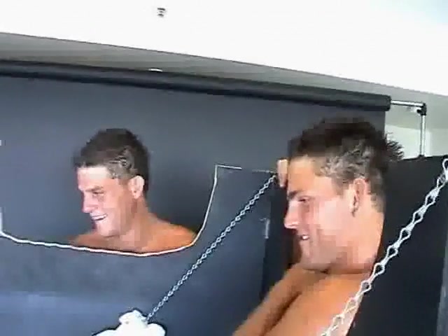 Aussie Fake twins Glory Hole