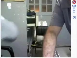 Employees jerking together at office