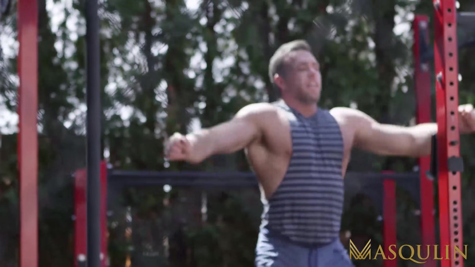 MASQULIN Muscular Alex Mecum And Pierce Paris Raw Breed Hard