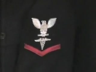 Aggressive military guy dominates