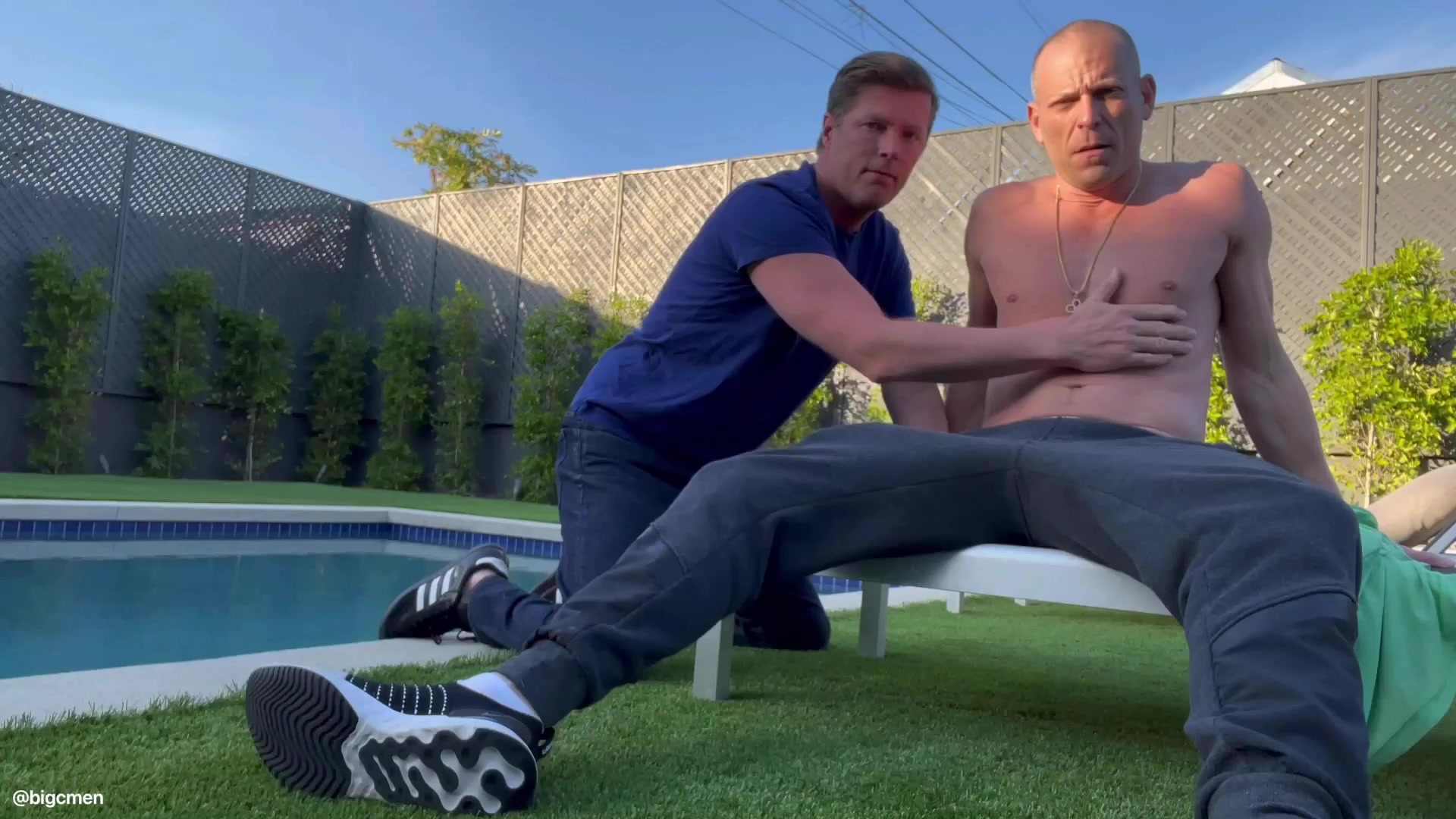 The Big C Men Afternoon Blow Job An Oral Fan Invites Big C Over To His Place