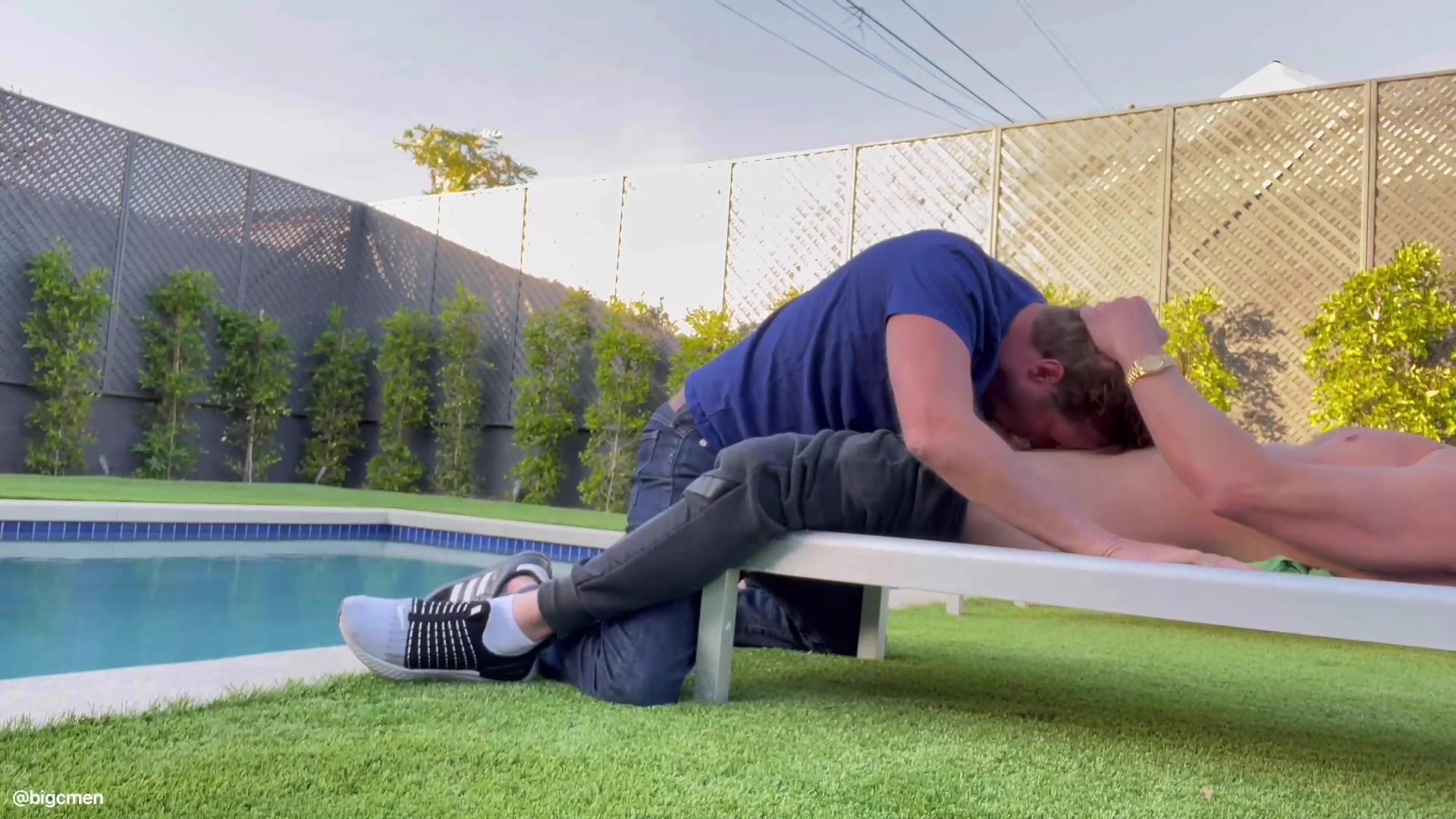 The Big C Men Afternoon Blow Job An Oral Fan Invites Big C Over To His Place