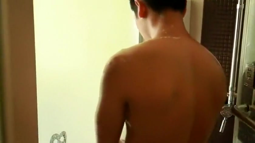 Asian Guy Shower