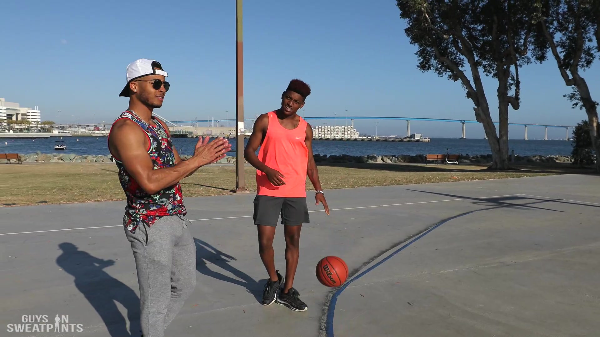 Guys In Sweatpants Winner gets ass