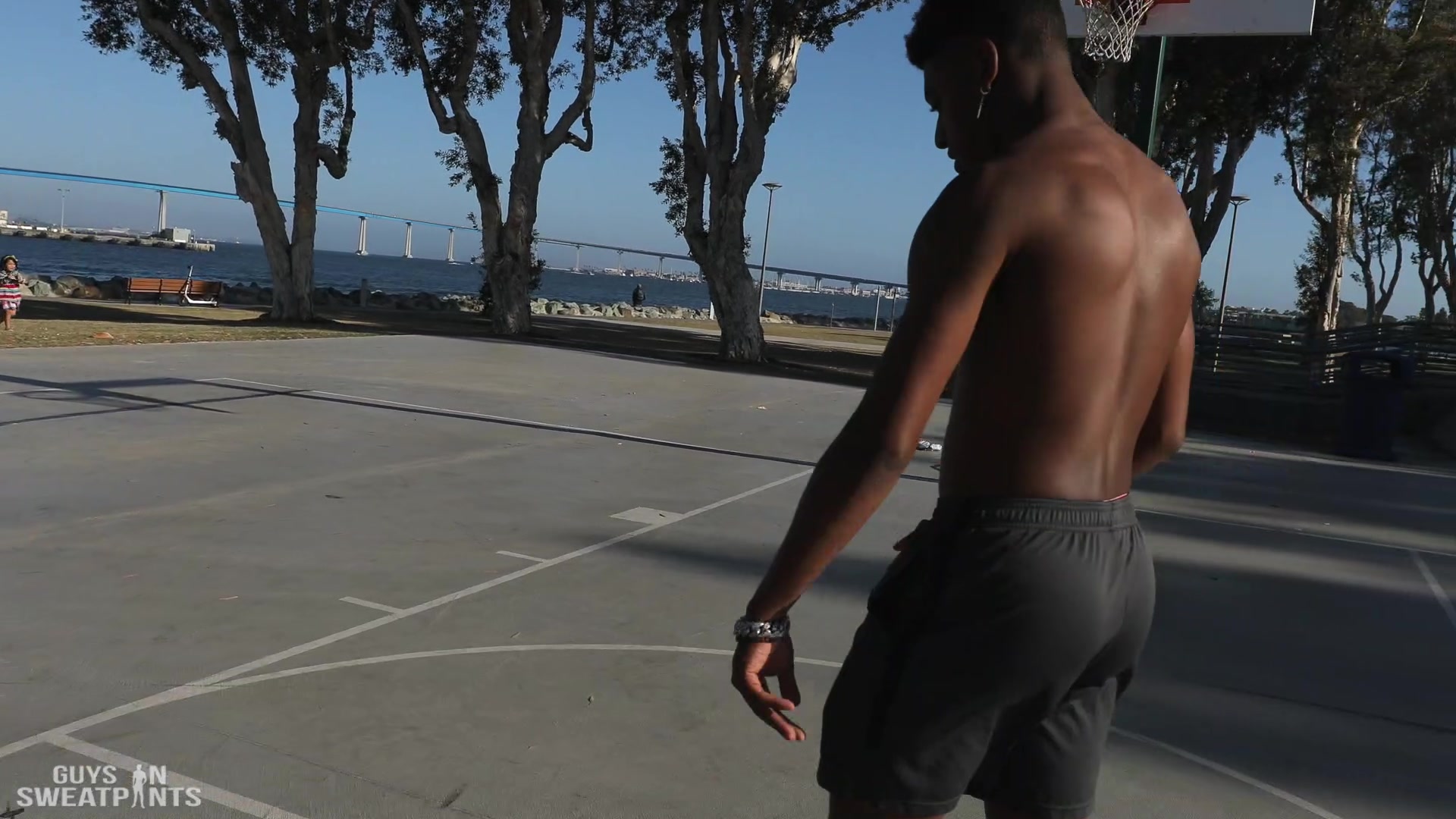 Guys In Sweatpants Winner gets ass