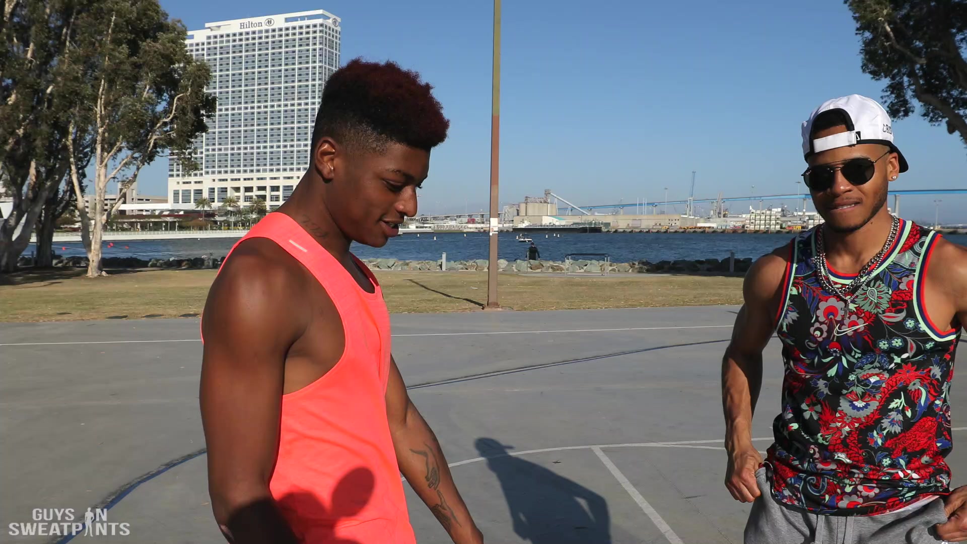 Guys In Sweatpants Winner gets ass