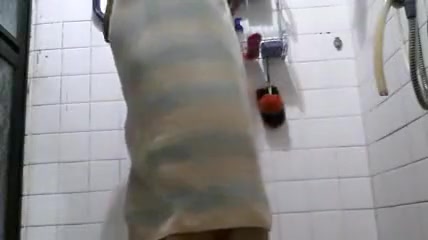 Shower boner