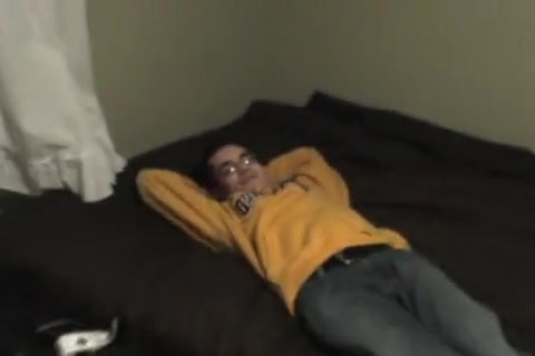 Straight military friend lets me record his second jerkoff session