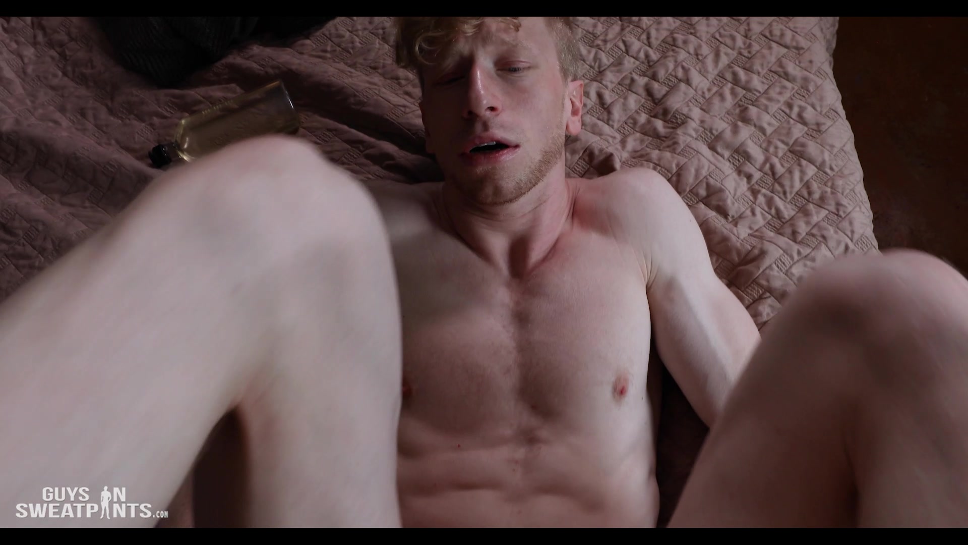 Guys In Sweat Pants Stretching Jesse's Hole