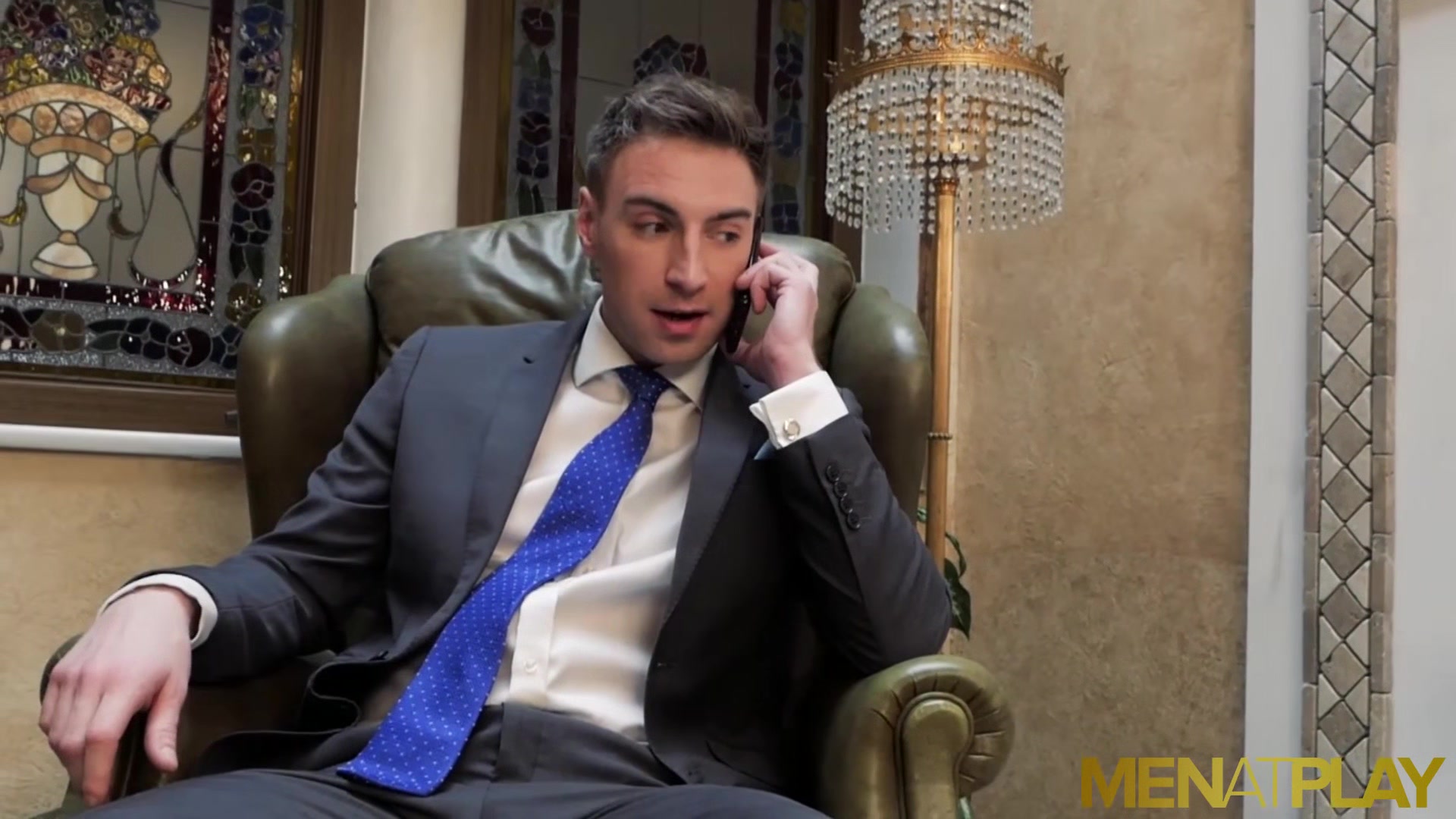 MENATPLAY Classy Men Jonas Jackson And Kayden Gray Anal Bang