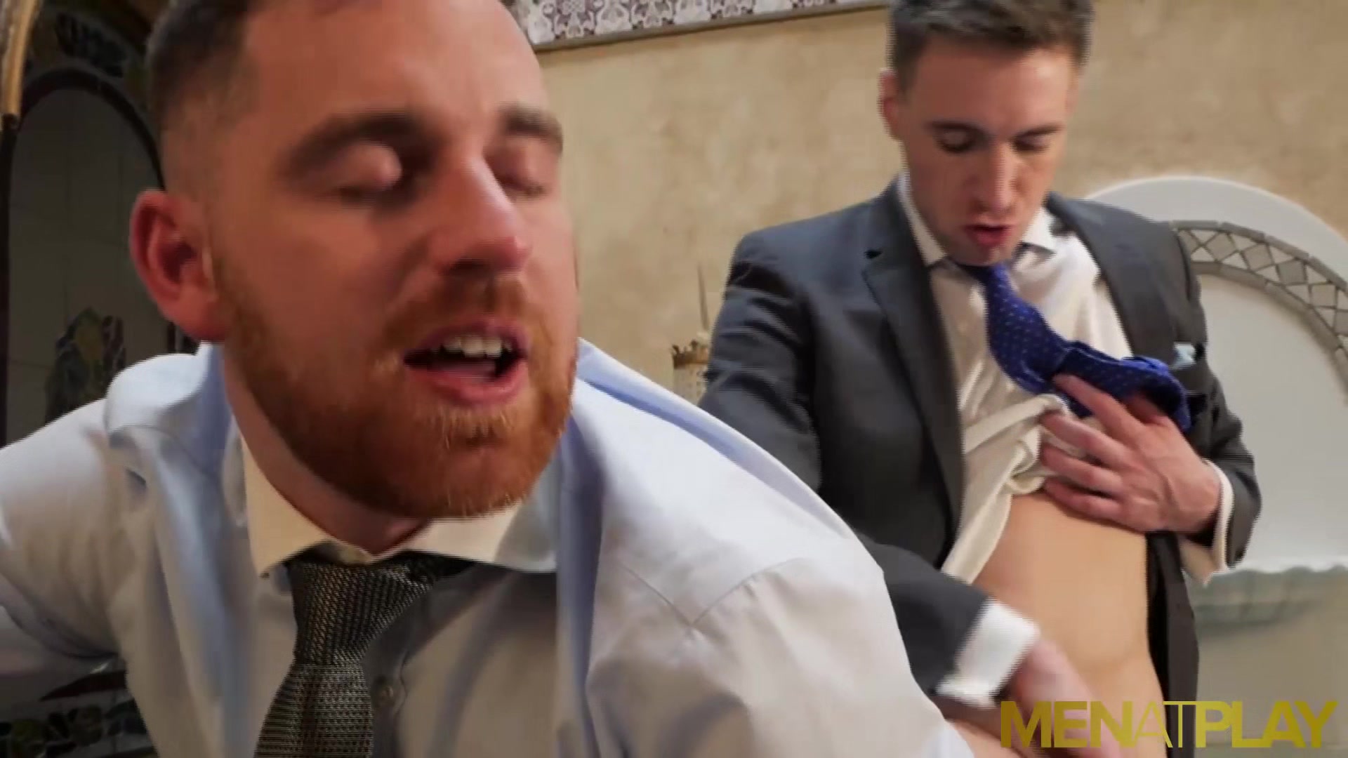 MENATPLAY Classy Men Jonas Jackson And Kayden Gray Anal Bang