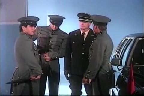 Office & guards cumshots