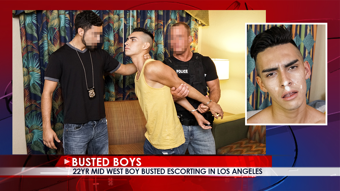 Busted Boys - Aaron Perez - Collared Call-boy