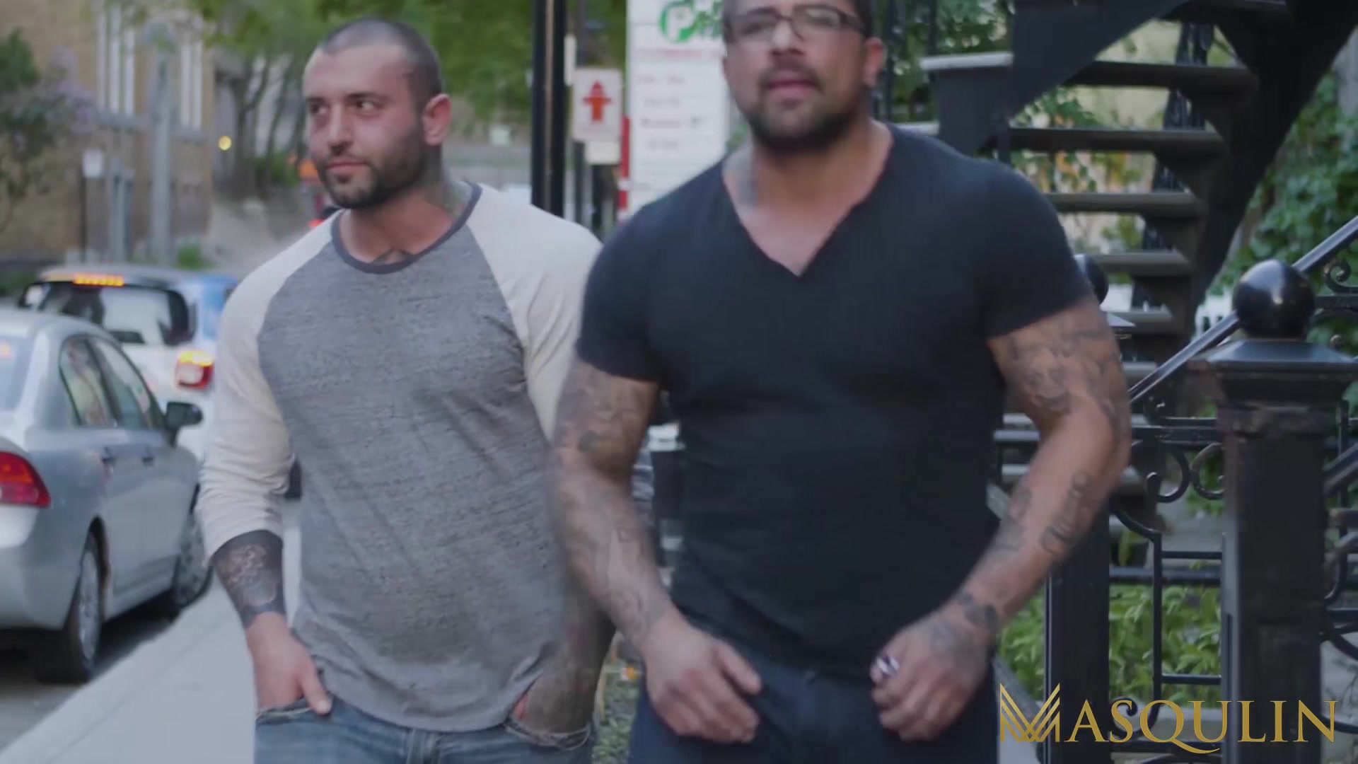 MASQULIN Hunk Igor Romani Barebacked By Big Homo Ryan Bones