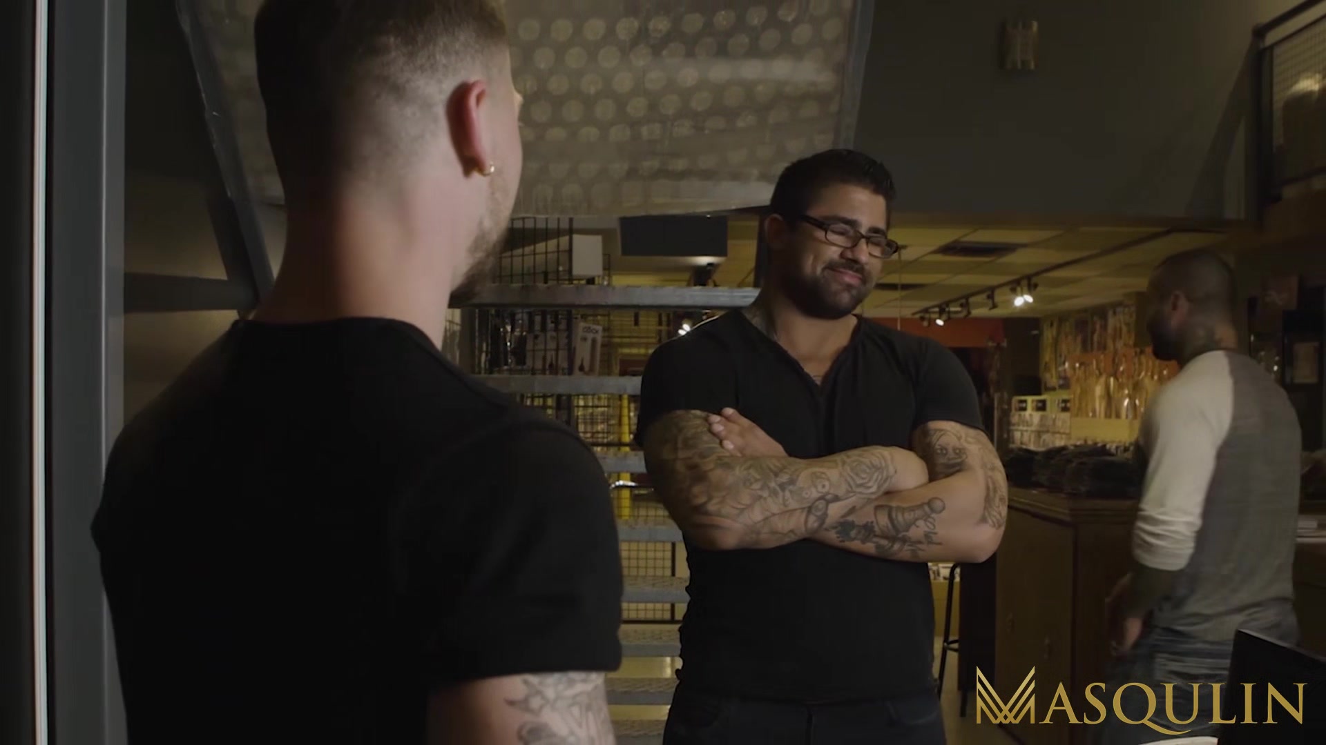 MASQULIN Hunk Igor Romani Barebacked By Big Homo Ryan Bones