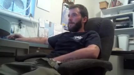 Str8 mandy stroke in his office
