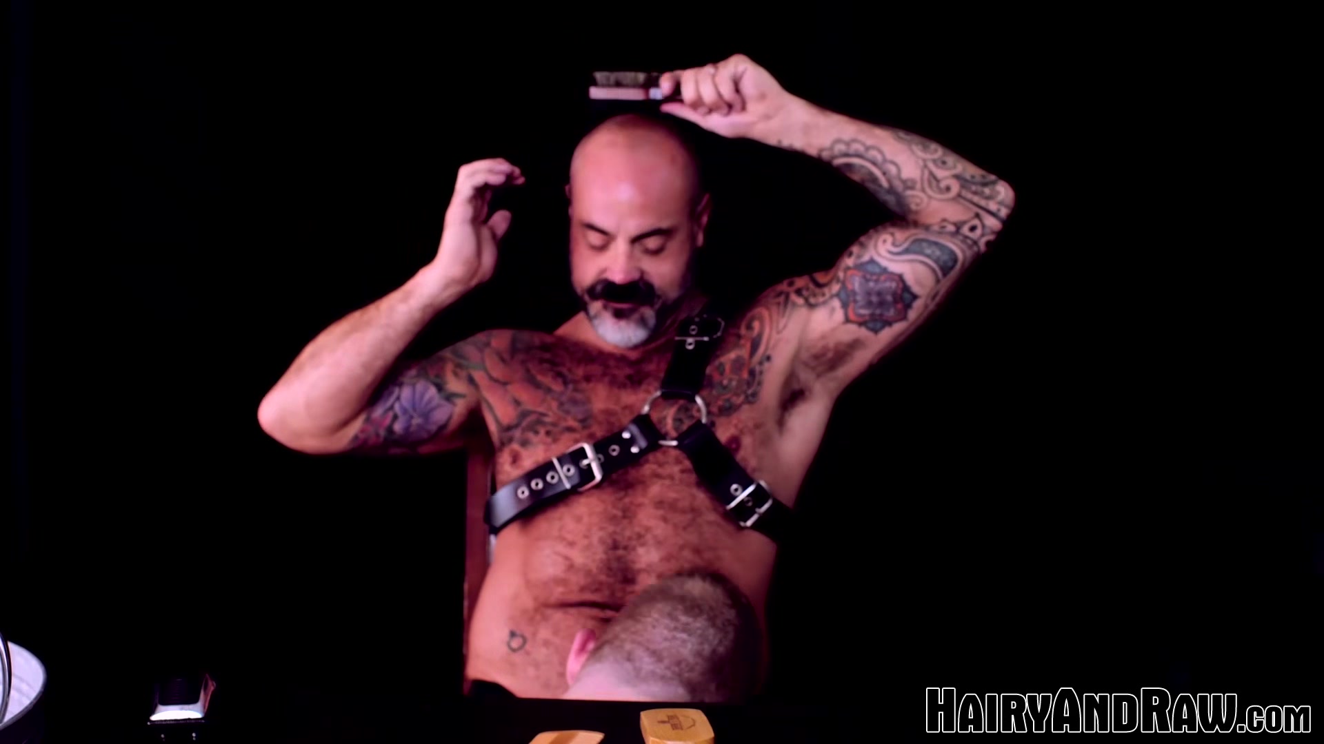 HAIRYANDRAW Hairy Men Scotty Rage And Sean Knight Raw Breed