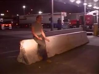 Police officer humping ass in bath