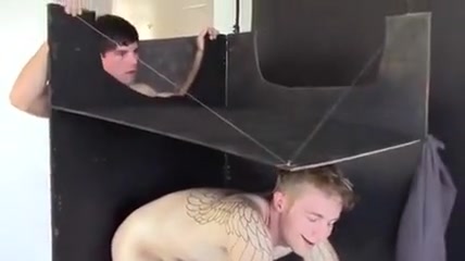 Glory hole suck and fuck