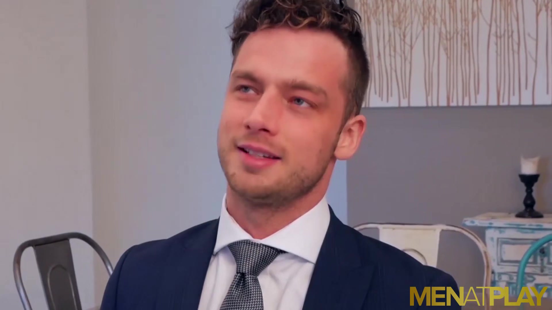 MENATPLAY Men In Suits Damon Heart And Logan Moore Ass Breed