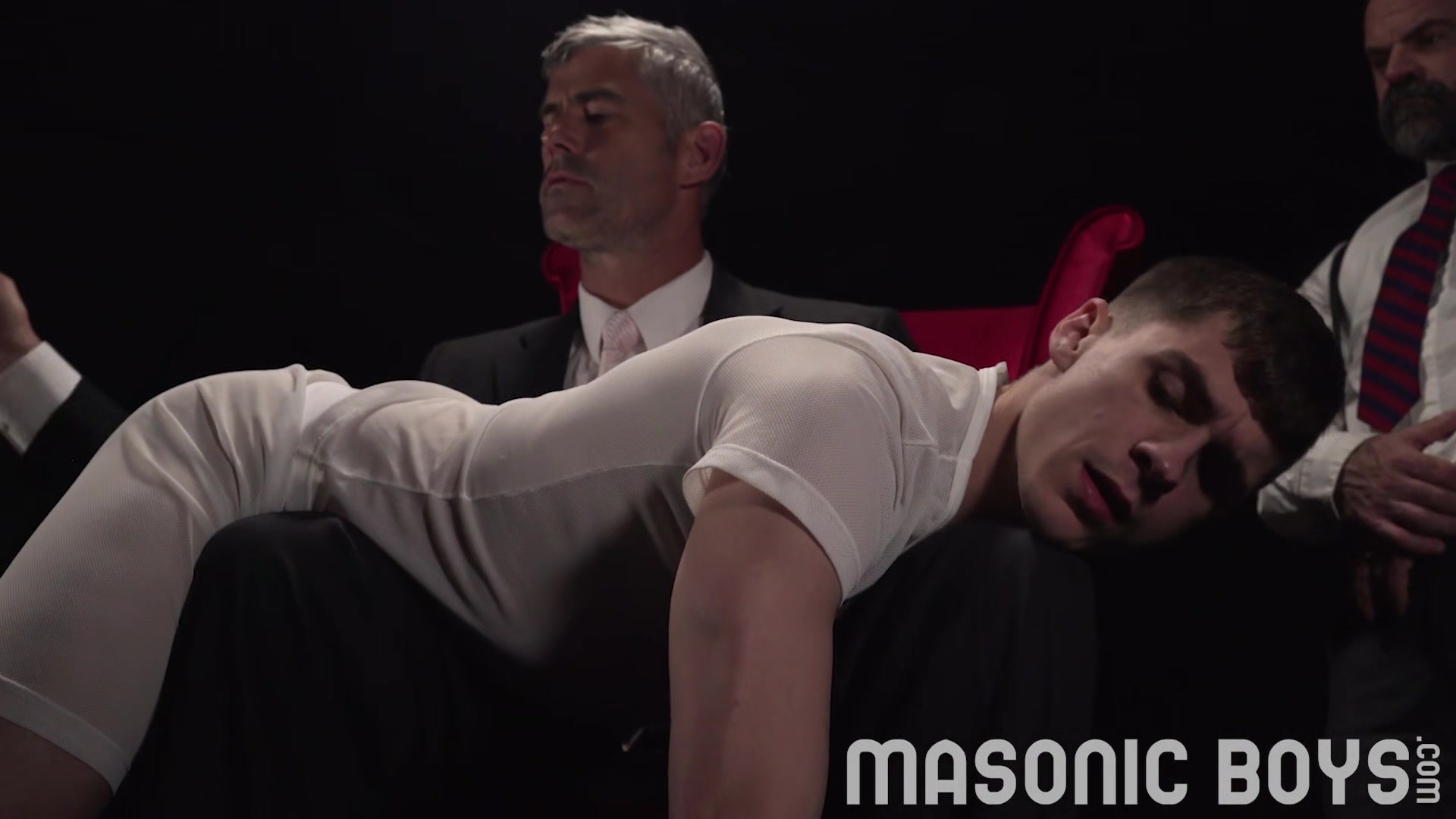 DILF Spanks Young Sub And Ass Probes Him