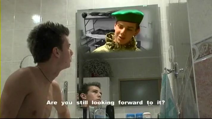 Military boys make gay gangbang