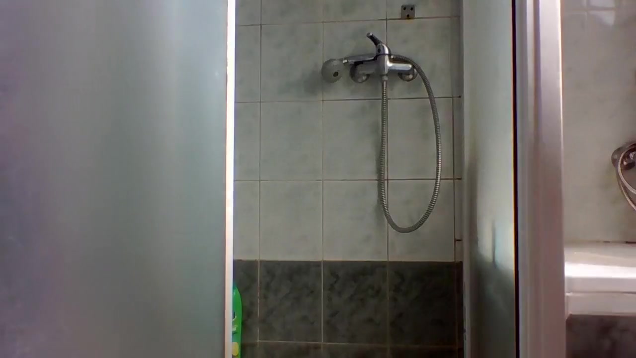 me in shower