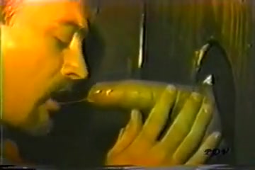 Sucking trucker cock at the Gloryhole