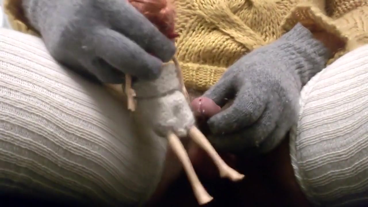 Foot and double fisting doll