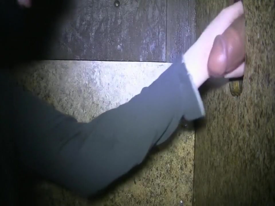 Rather Huge Gloryhole Cock Appears