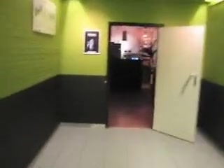 Exhibitionist at the office.