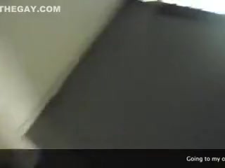 Exhibitionist at the office.
