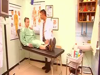 Gay doctor ass bangs his male patient