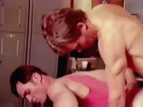 Retro gay massage fuck