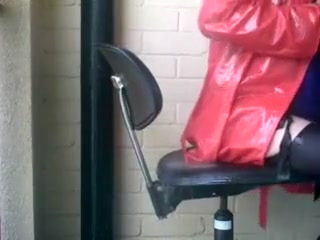 Crossdressed Under Outdoor Shower 01