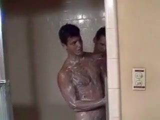 Hot barebacking in a shower