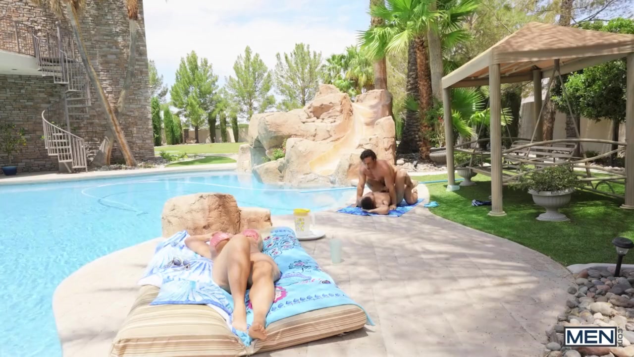 Ashton Summers & Reese Rideout in Banging The Pool Boy - MenNetwork