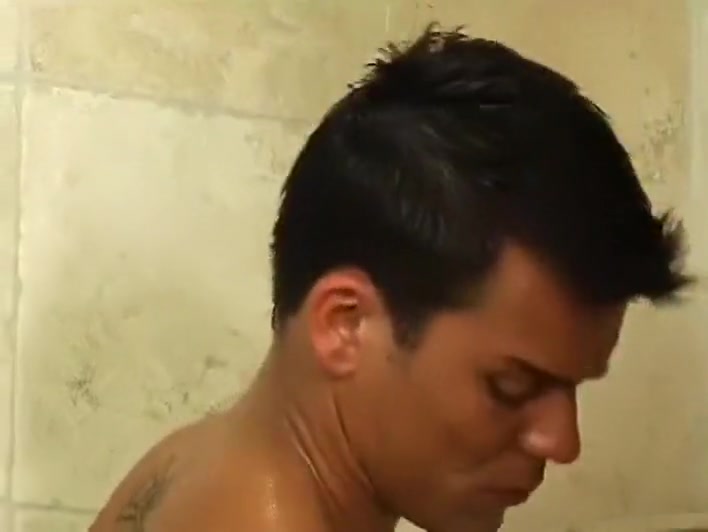 Gay Interracial Shower