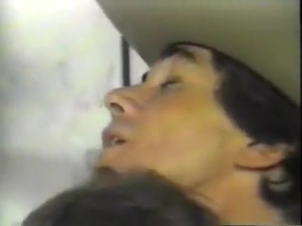 Vintage cowboy gloryhole sex