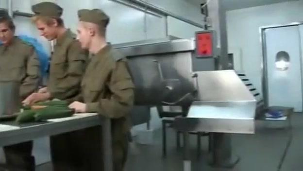 Gay military twinks have sex