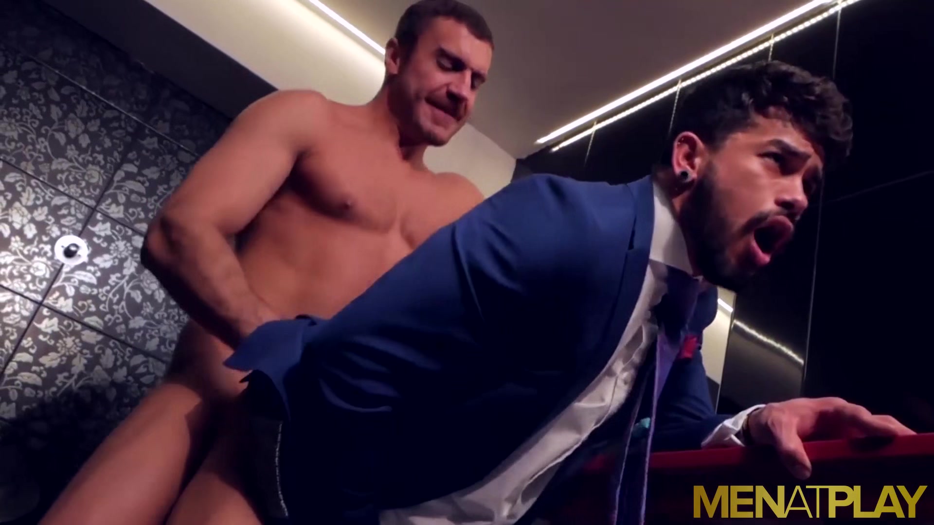 MENATPLAY Suited Emir Boscatto And Pietro Duarte Anal Fuck