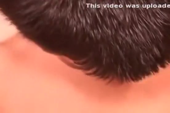 Twinks shower before living room sex