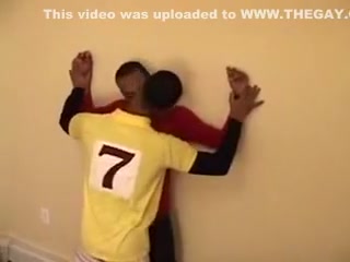 Home office hardcore with black guys