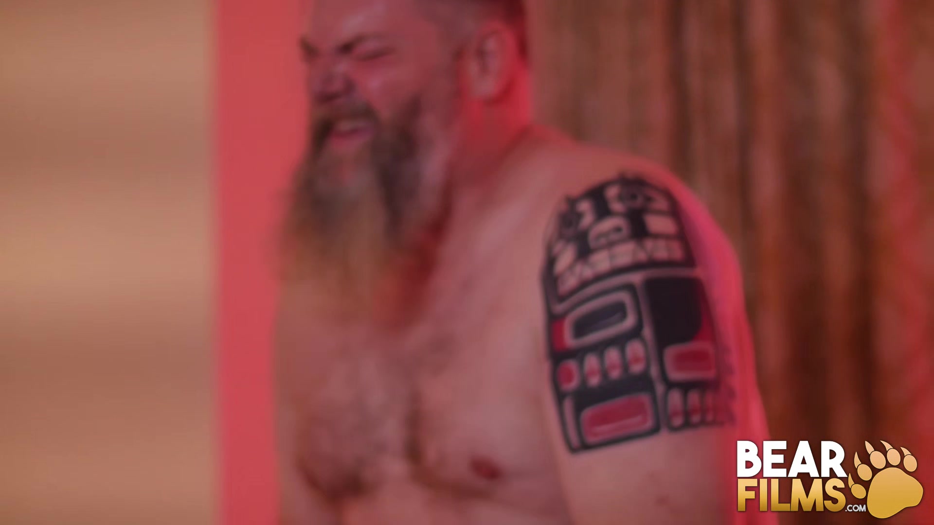 BEARFILMS Fat Gay Bears Alezgi Cage And Tony Marks Bareback