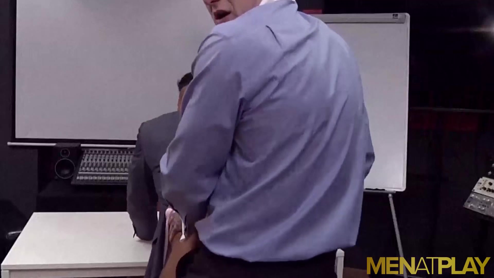 MENATPLAY Suited Men Geordie Jackson And Klein Kerr Ass Bang